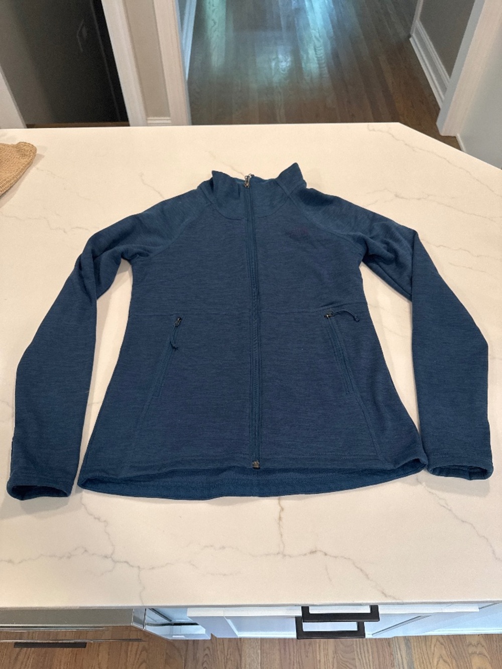 The North Face Women’s Canyonlands Full Zip Fleece Jacket Blue Size Small
